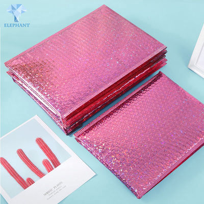 Custom Printed Bubble Envelope Mailing Bags Poly Holographic Bubble Mailers